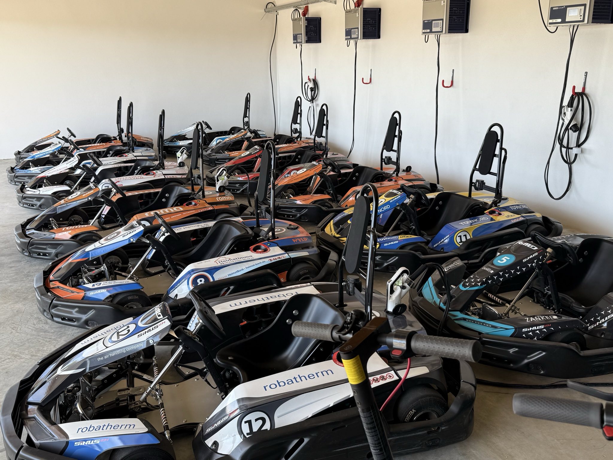 E-Karts im Driving Park Burgau