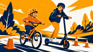 Ferienprogramm 2026: Fahrrad- und E-Scooter-Parcours